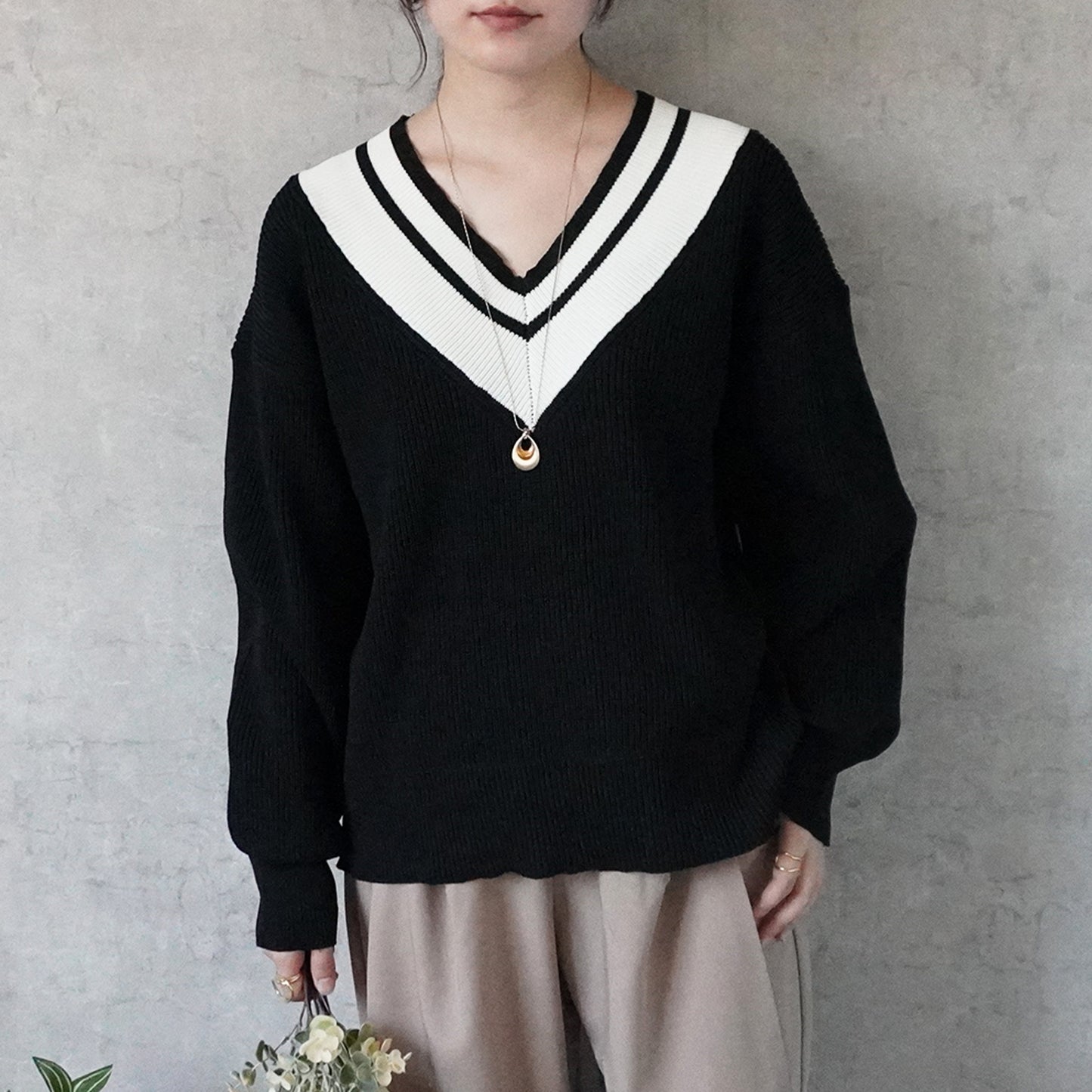 チルデンニットプルオーバー