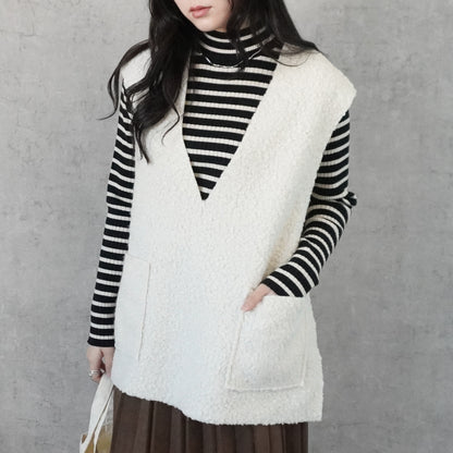 2WAYリバーシブルボアベスト