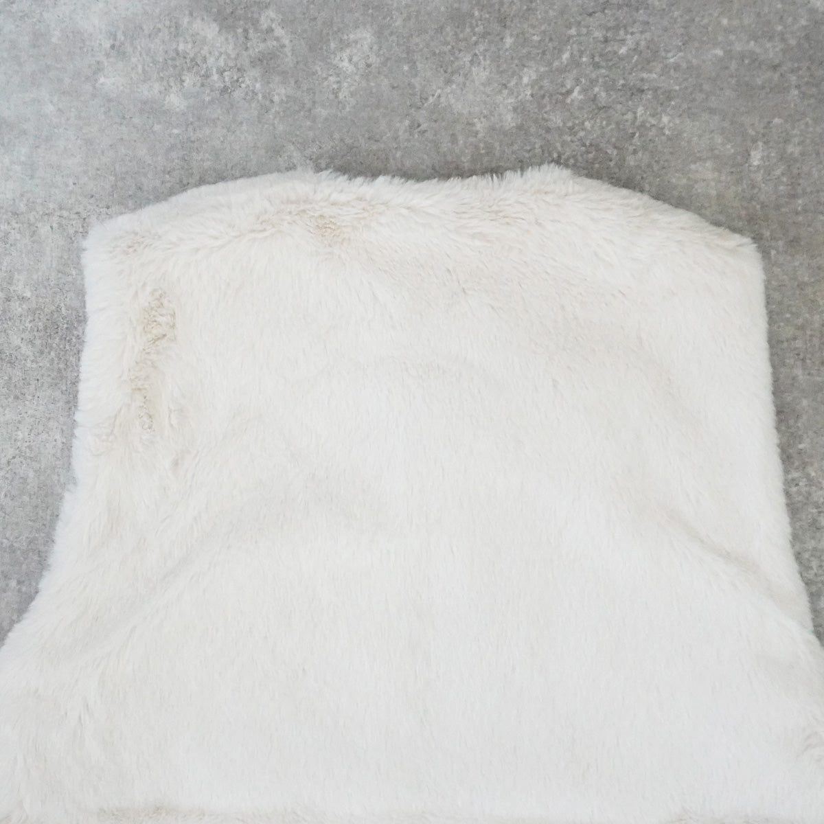 ポケット付きファーベスト