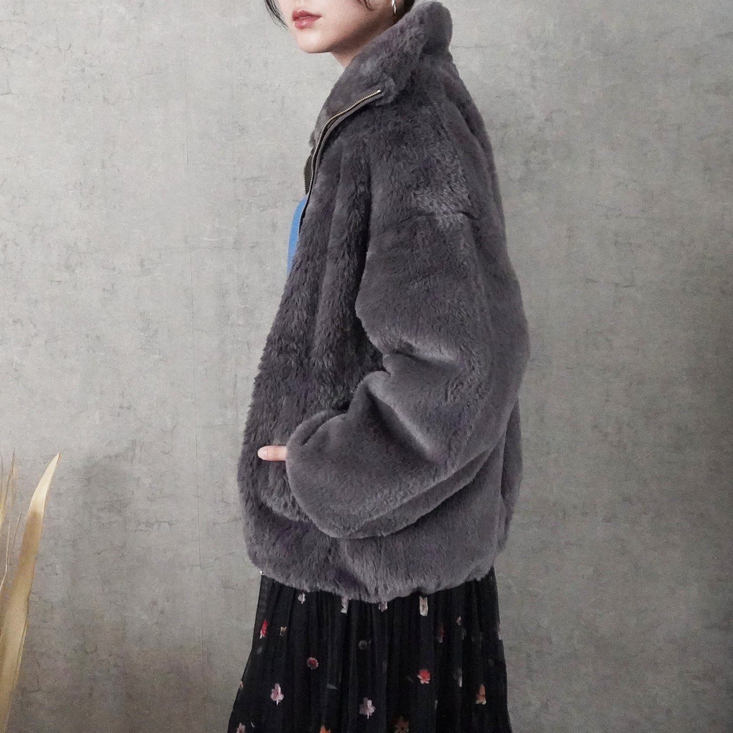 ファースタンドカラージャケット