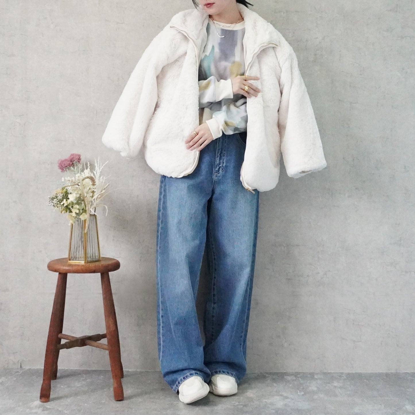 ファースタンドカラージャケット