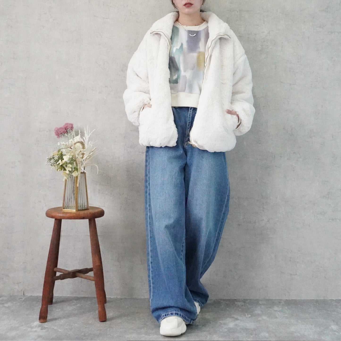 ファースタンドカラージャケット