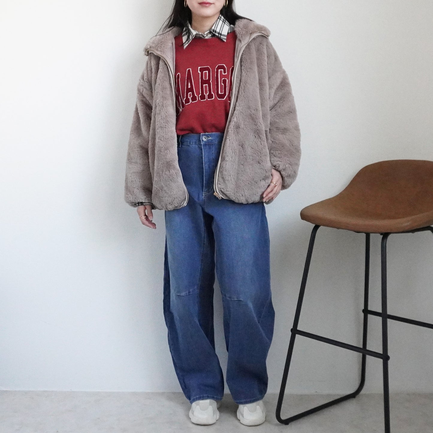 ファースタンドカラージャケット