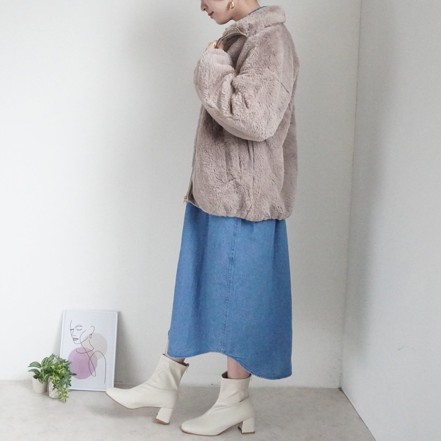 ファースタンドカラージャケット