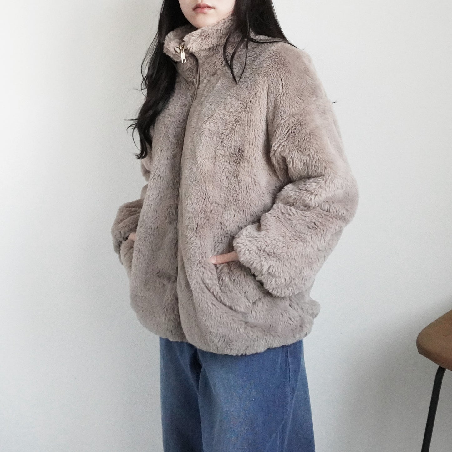 ファースタンドカラージャケット