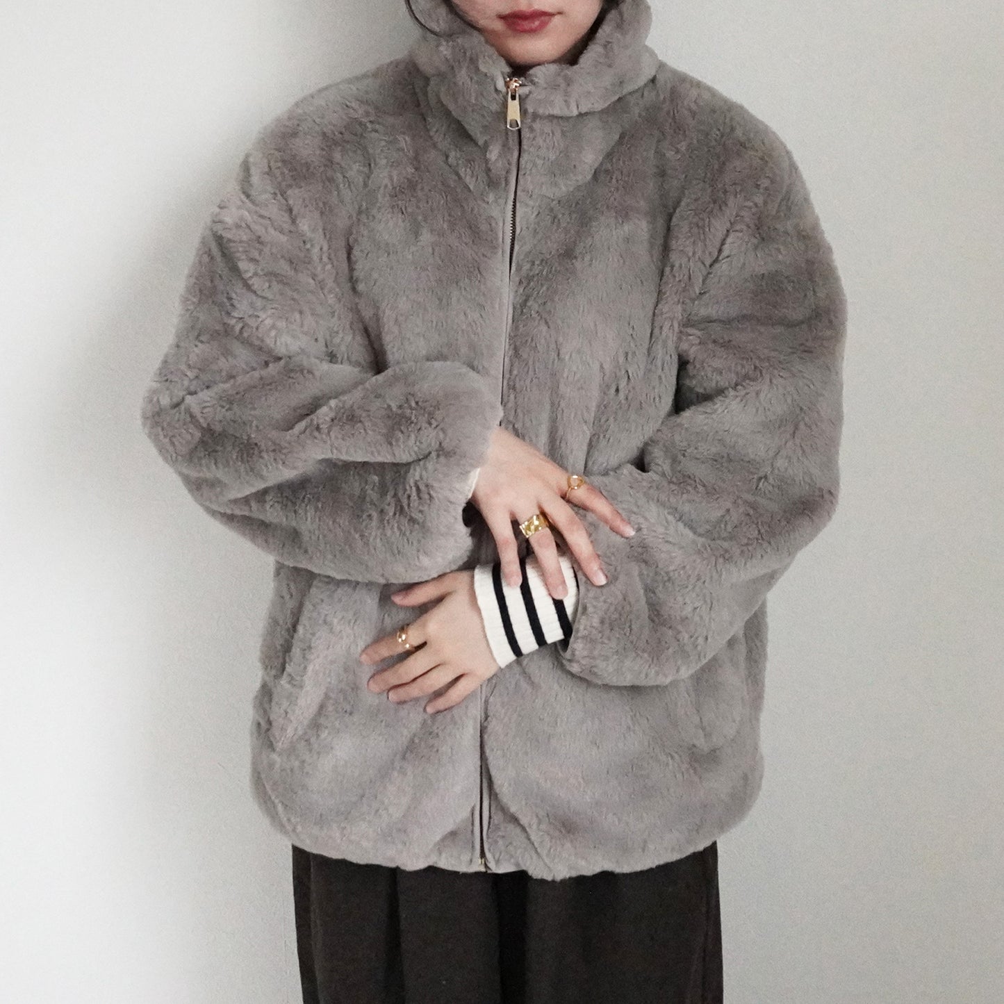 ファースタンドカラージャケット