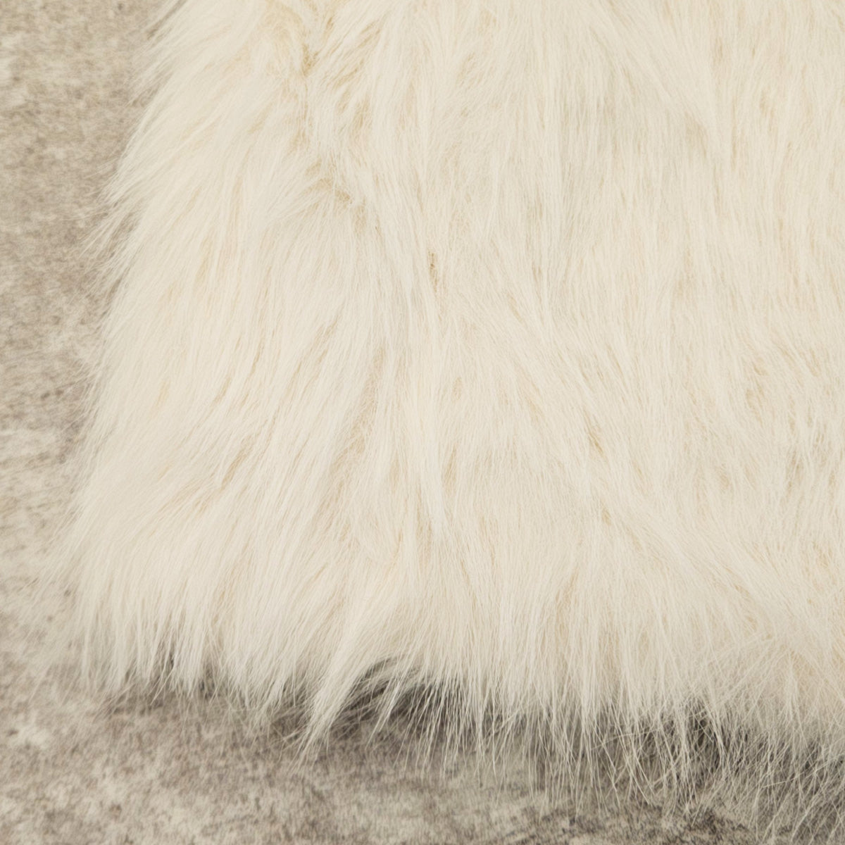 ロングファーシャギーコート