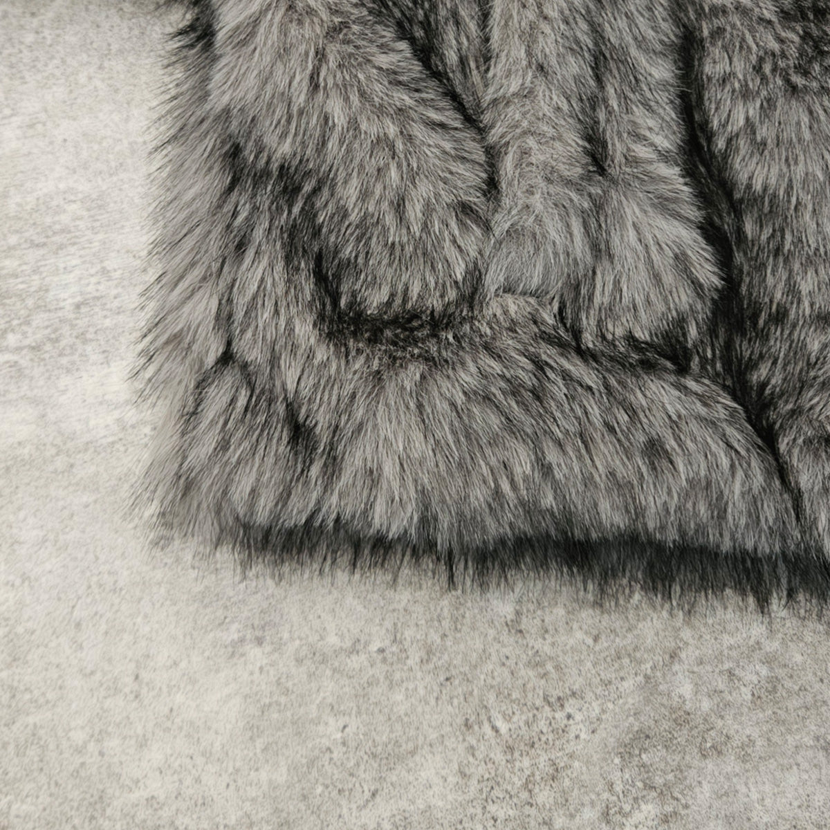 2wayカラーミックスファーブルゾン