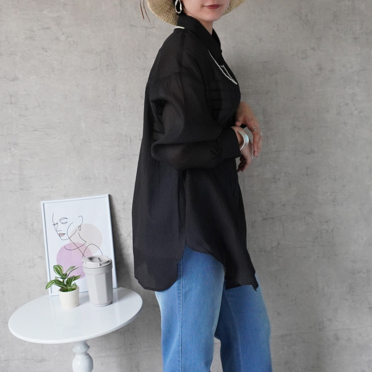 オーバーシアーシャツ