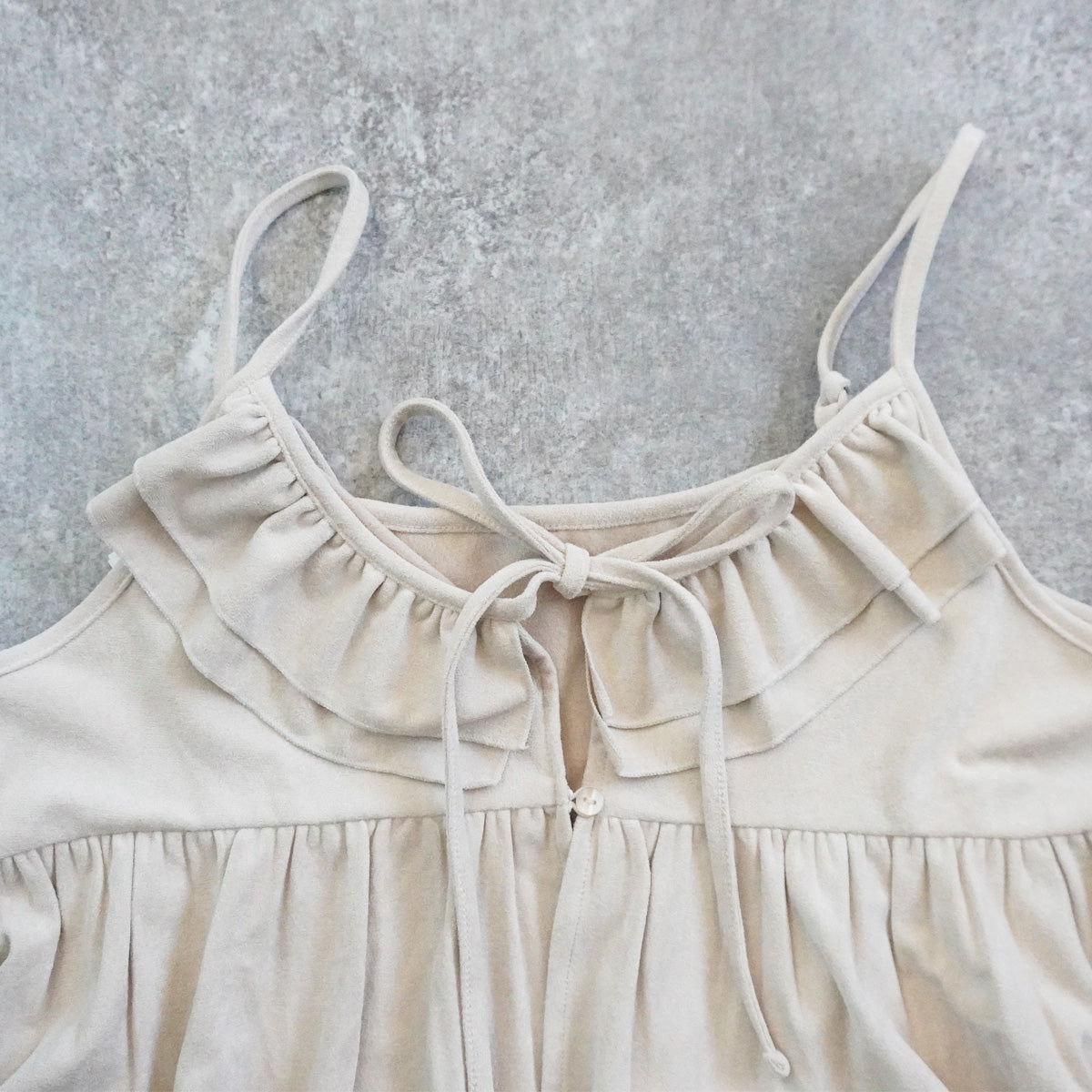 スエード2wayキャミチュニック