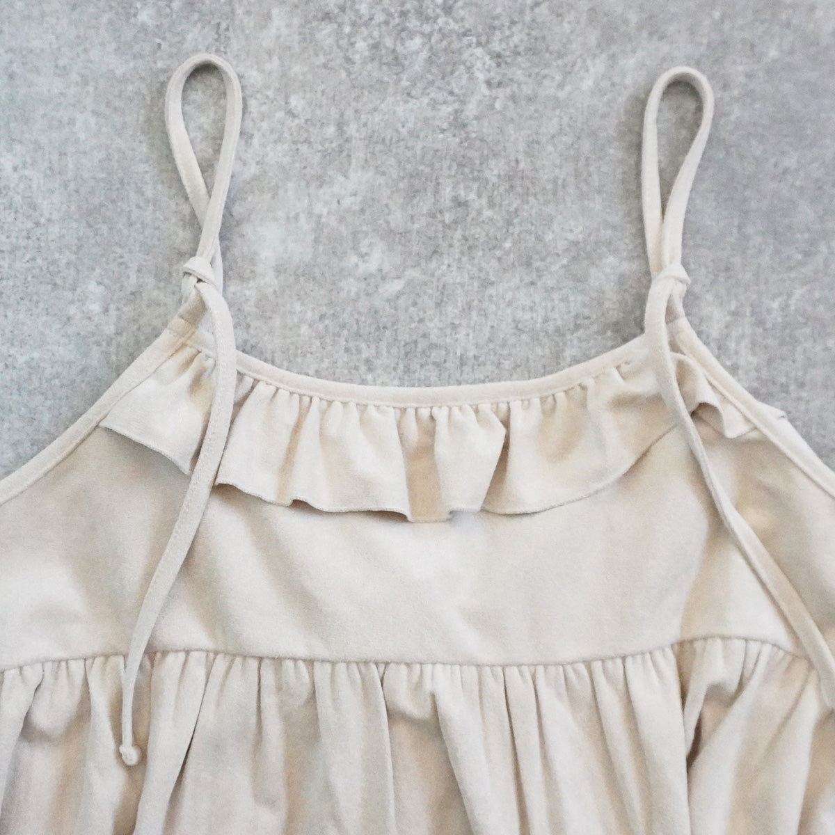 スエード2wayキャミチュニック