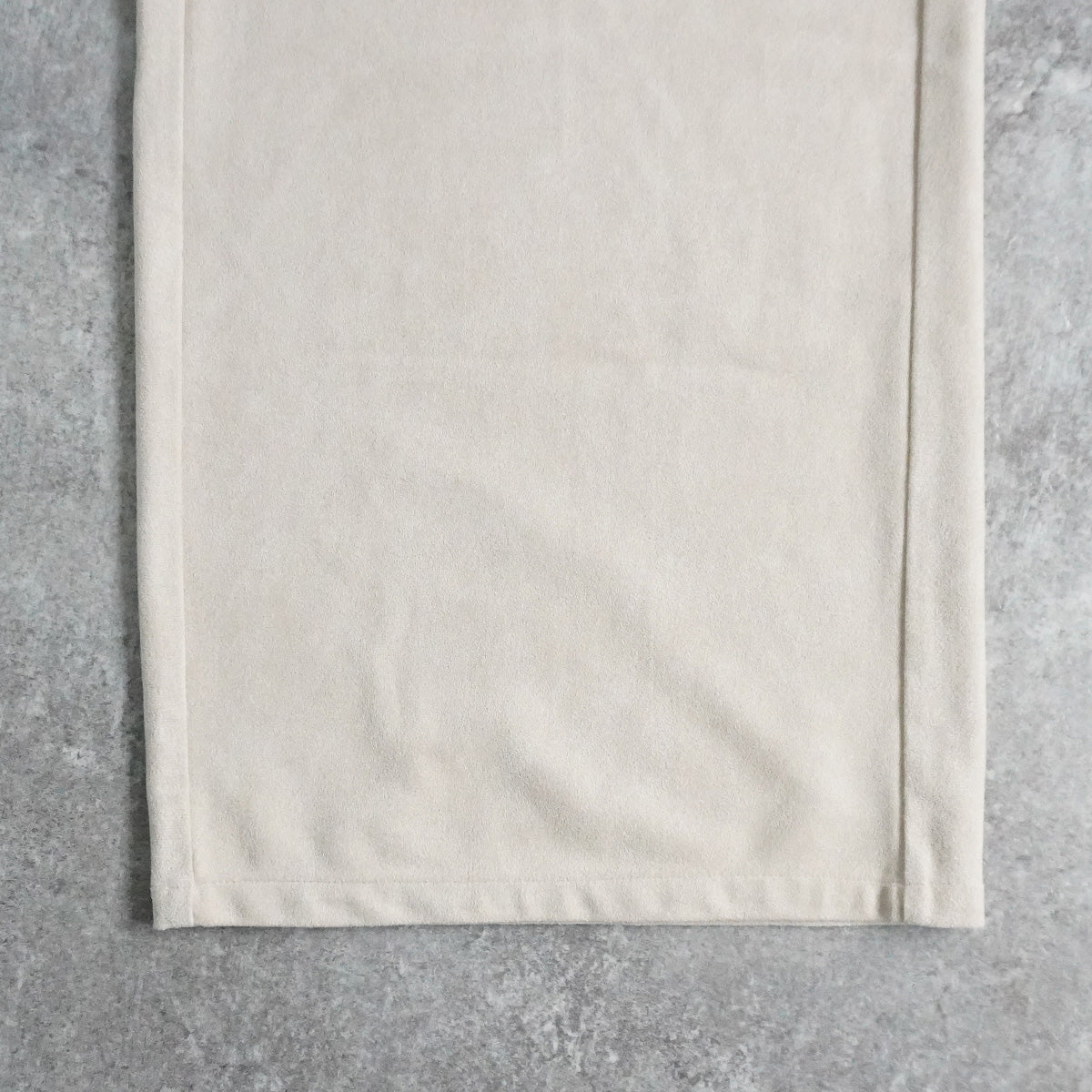 スエードタックワイドパンツ