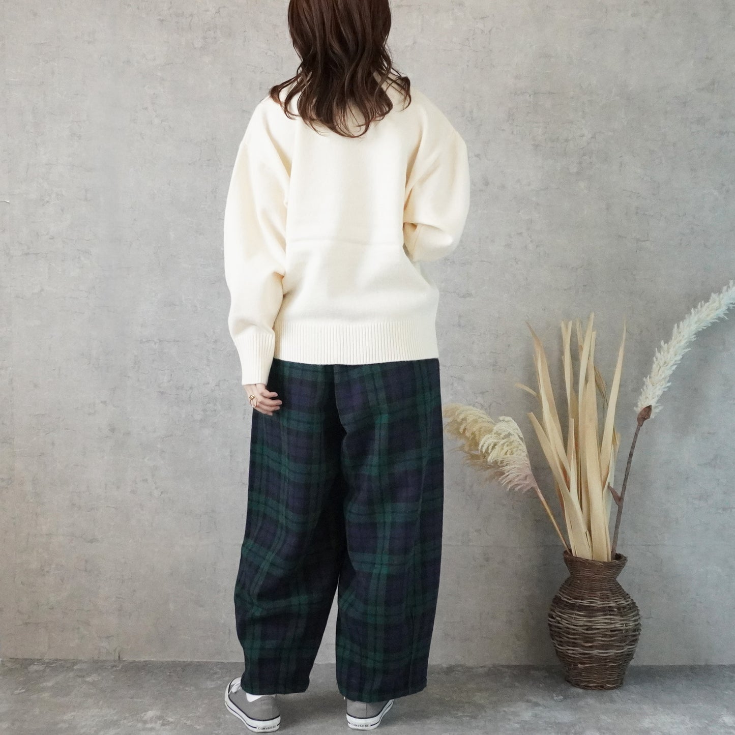 フェザーロゴニットプルオーバー