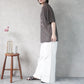 シアー刺繍ロゴ半袖Tシャツ
