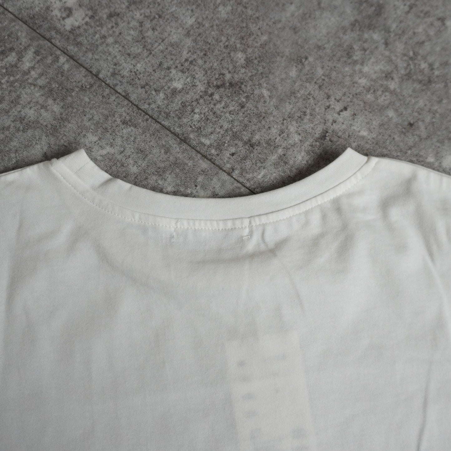 裾BIGレースルーズ半袖Tシャツ