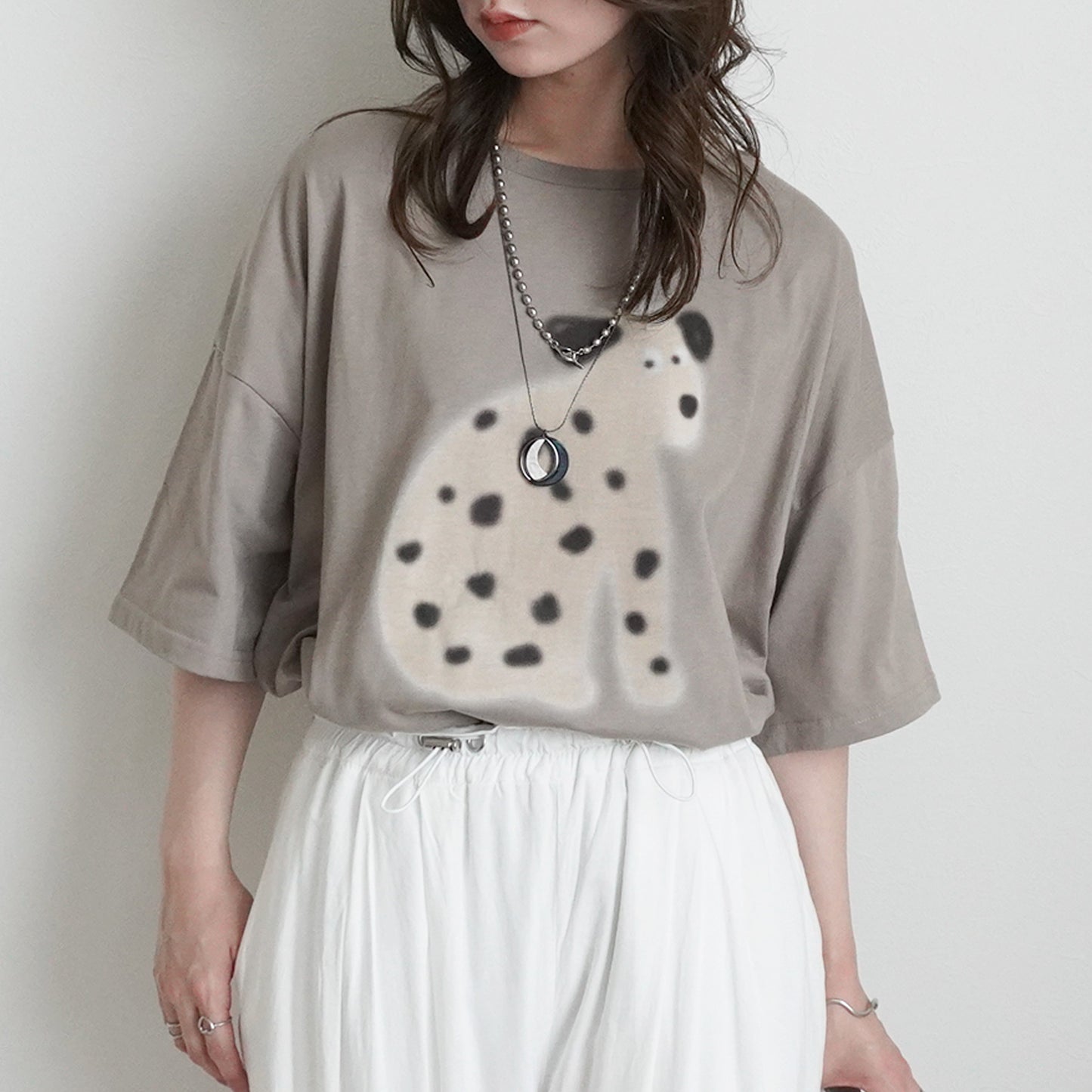 ぼやぼやダルメシアンビッグTシャツ