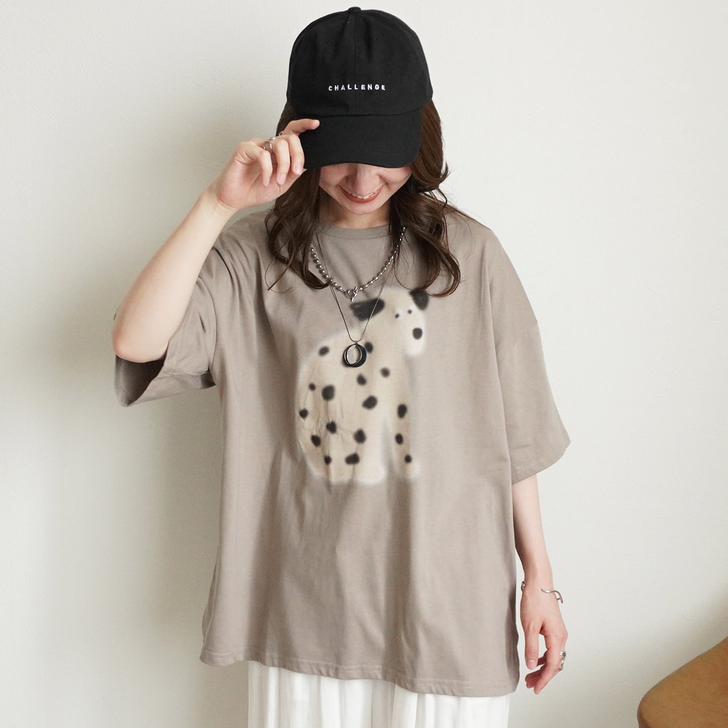 ぼやぼやダルメシアンビッグTシャツ
