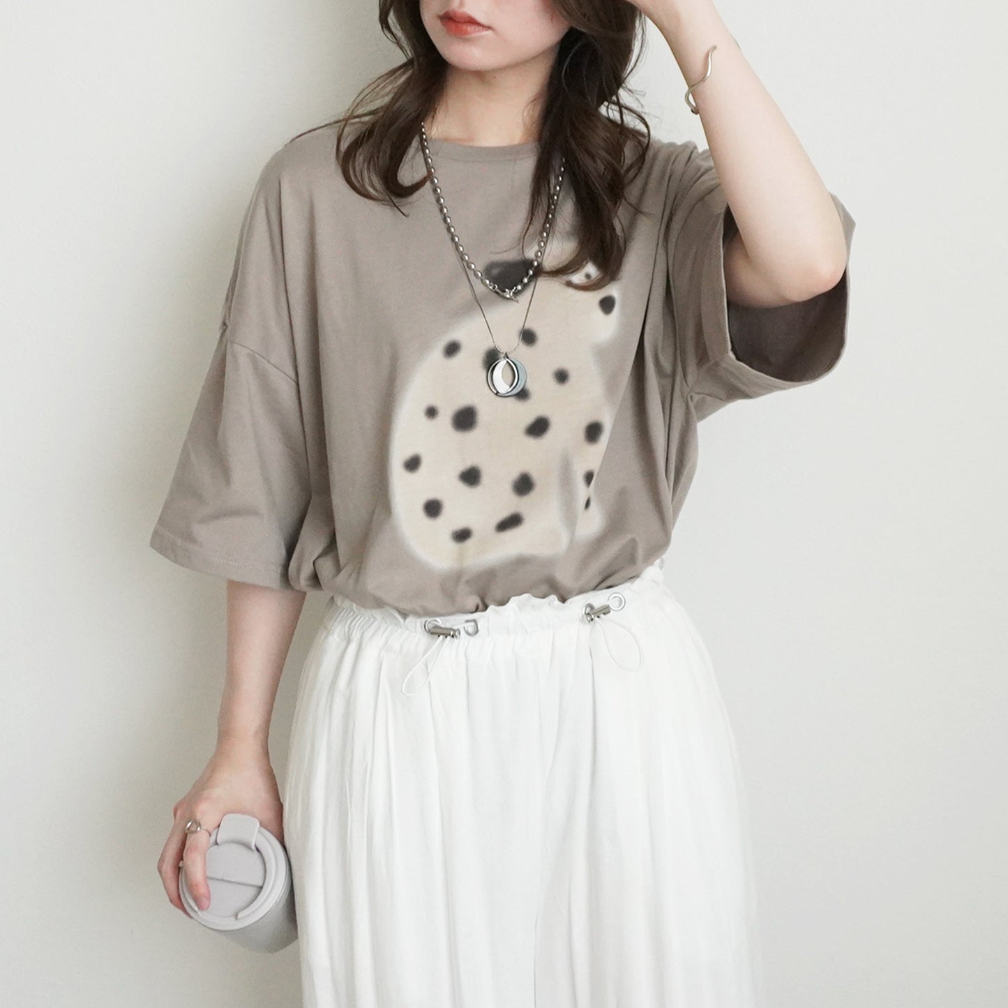 ぼやぼやダルメシアンビッグTシャツ