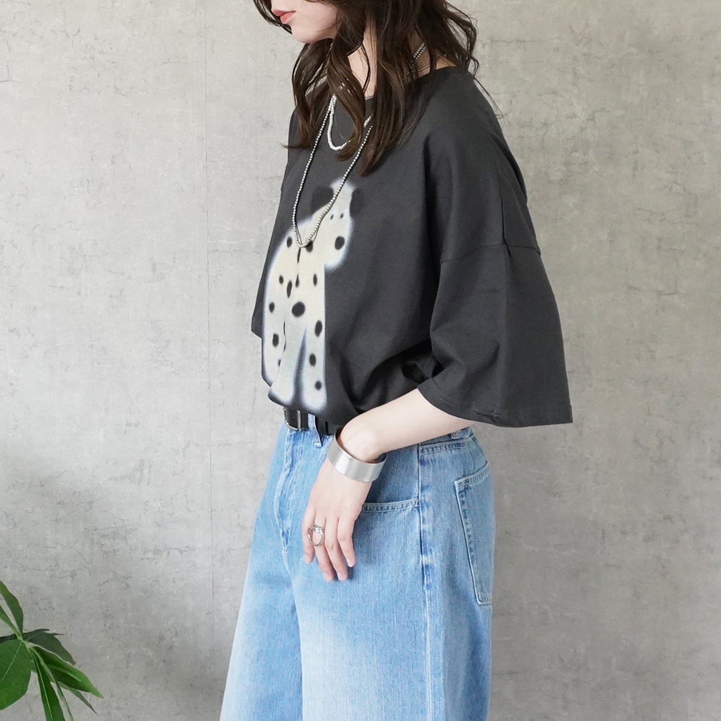 ぼやぼやダルメシアンビッグTシャツ