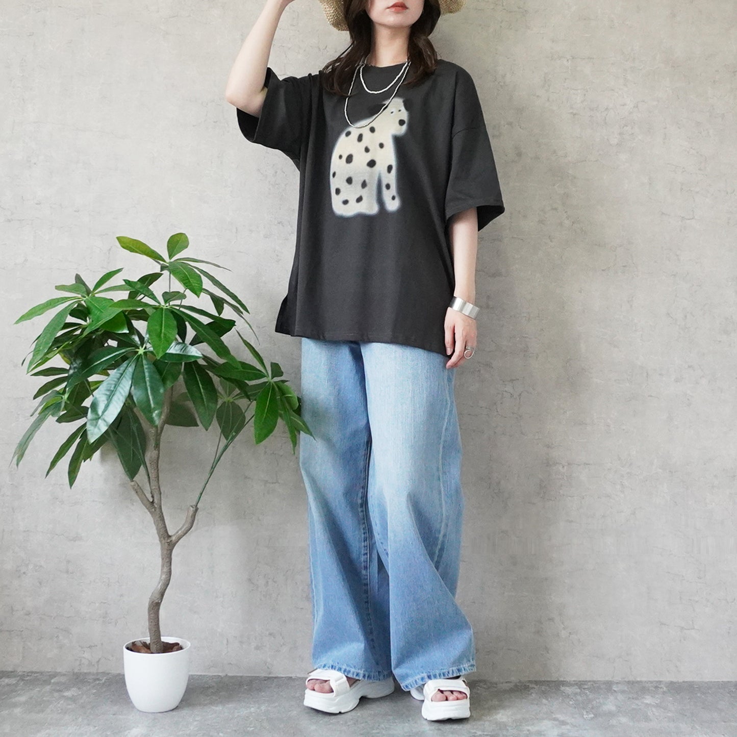 ぼやぼやダルメシアンビッグTシャツ