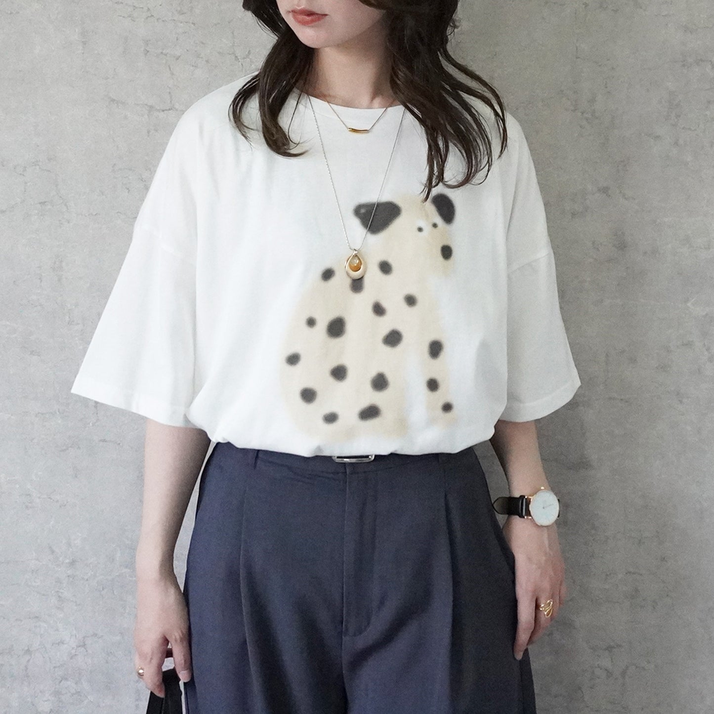 ぼやぼやダルメシアンビッグTシャツ