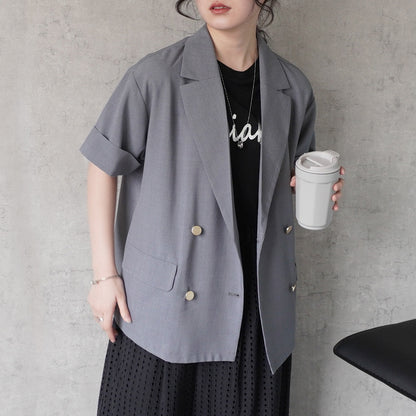 半袖テーラードジャケット