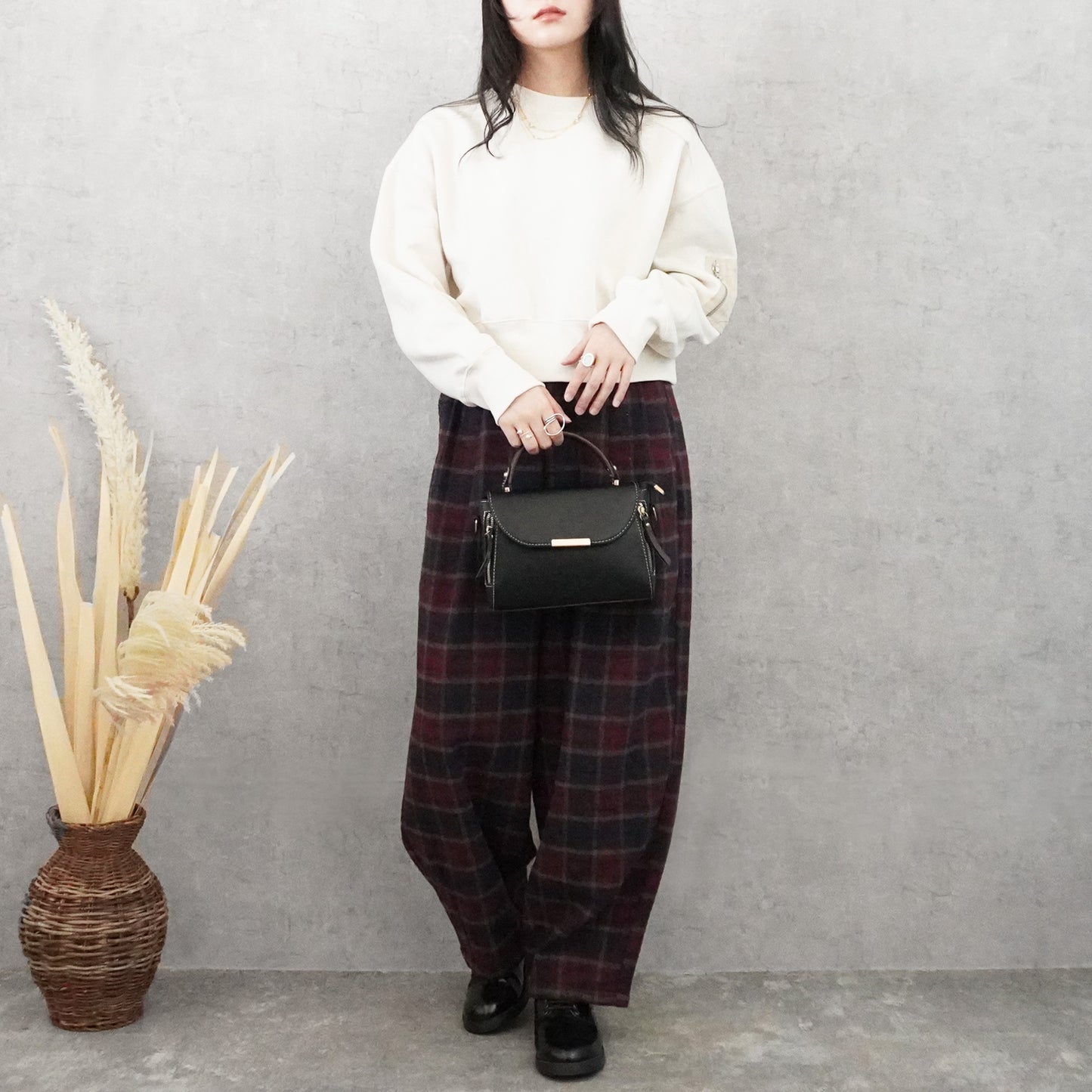 裏起毛ミリタリーポケットプルオーバー