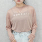 シアー天竺ロングTシャツ
