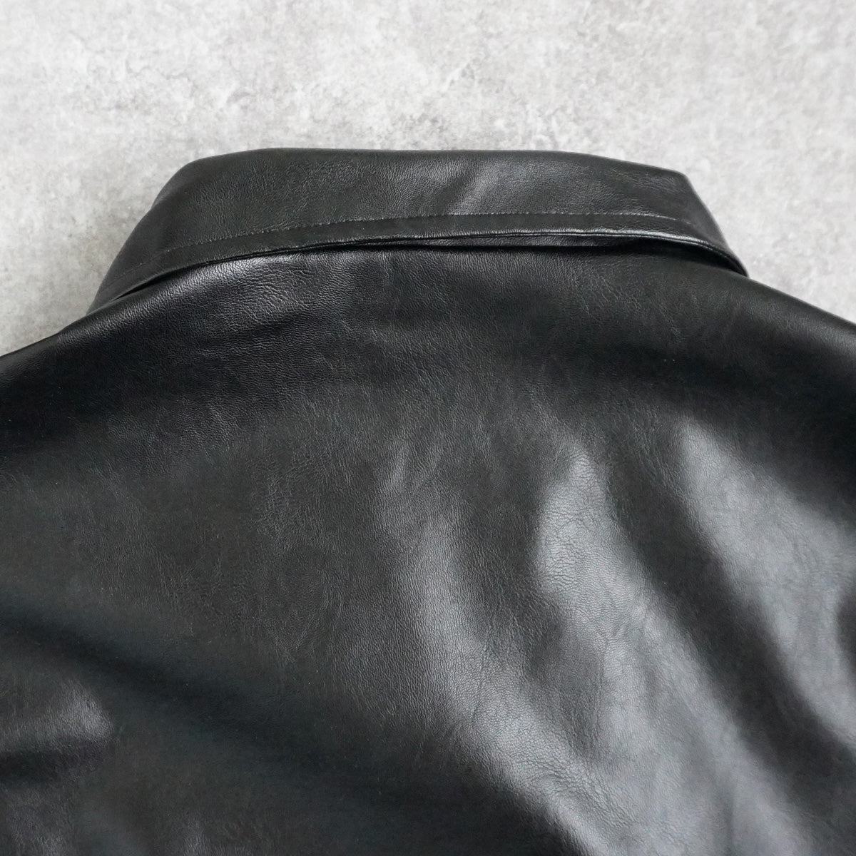 ファーティペットレザーブルゾン