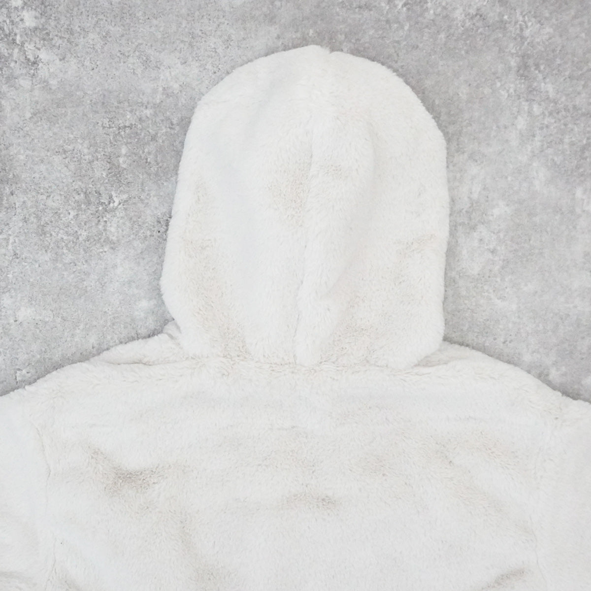 フェイクファーショートフードブルゾン