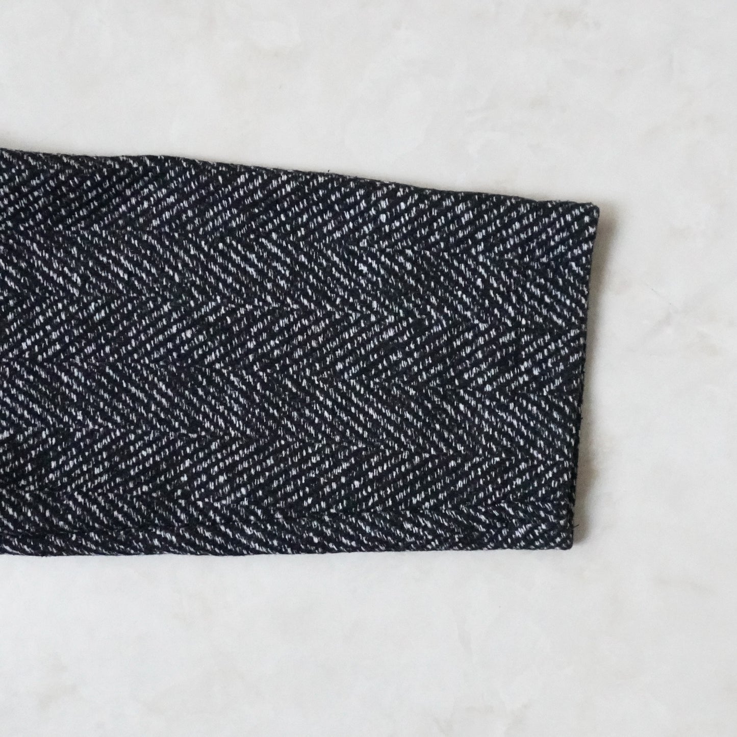 ヘリンボーンダブルテーラードジャケット