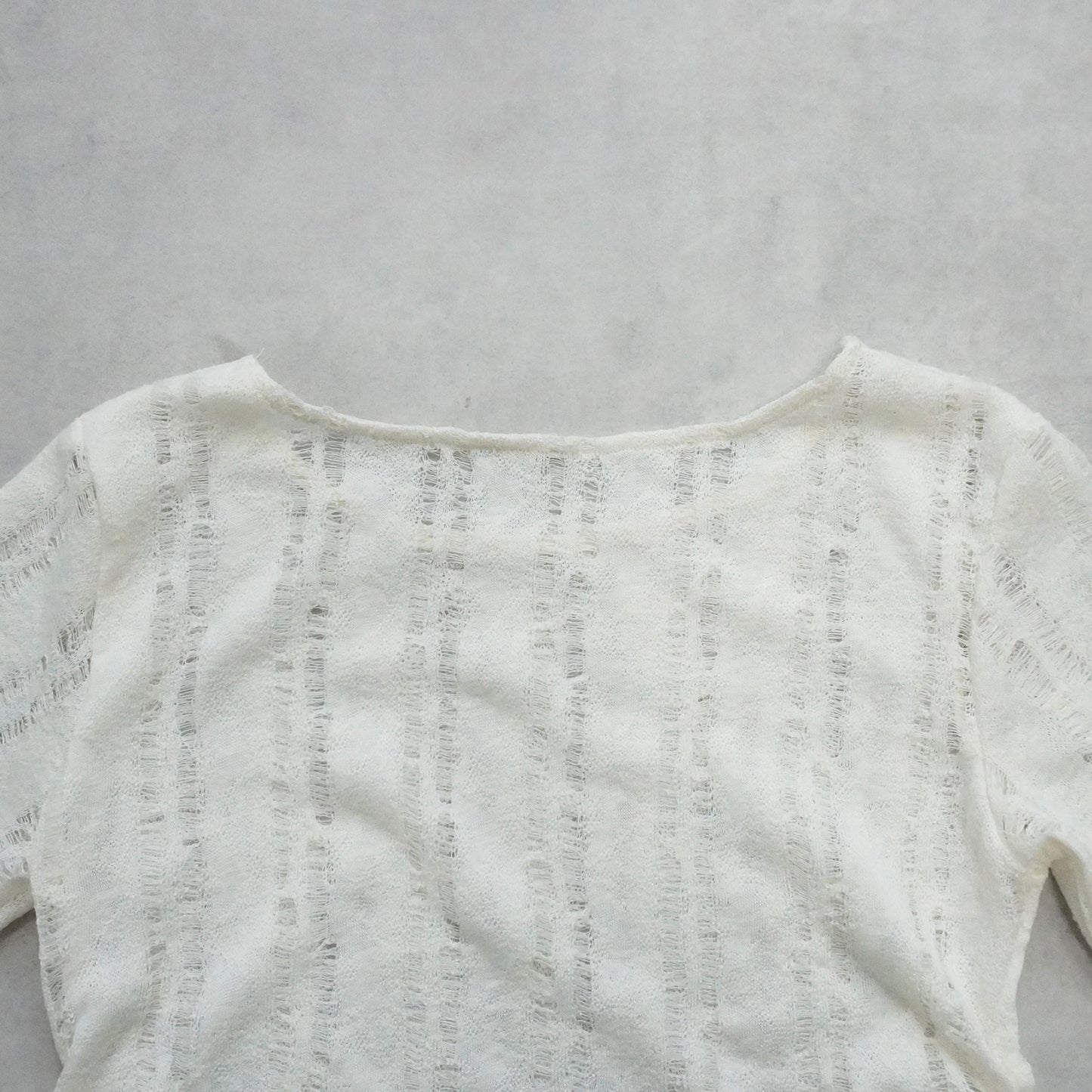 ダメージシアーニットソー