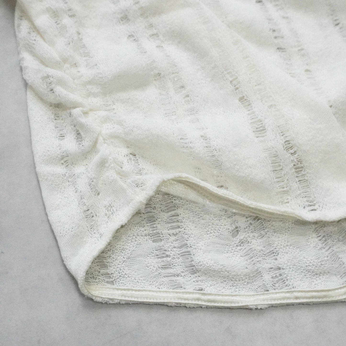 ダメージシアーニットソー