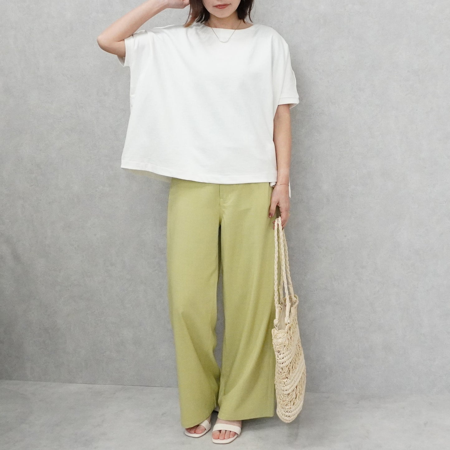 ヘビーウェイト肩ボタンプルオーバー