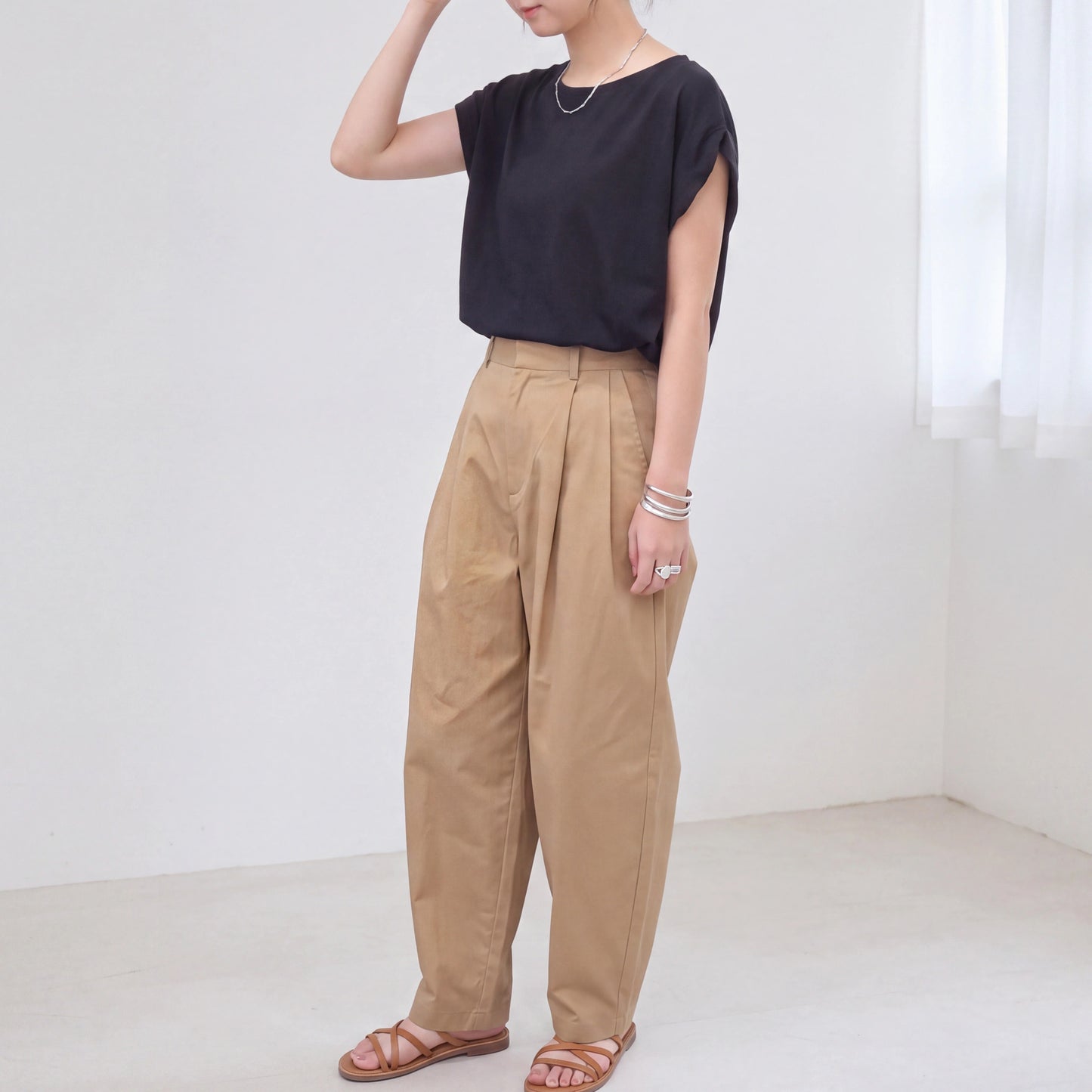 メッシュフレンチプルオーバー Tシャツ