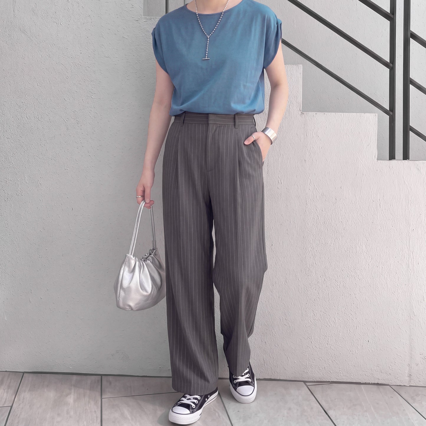 メッシュフレンチプルオーバー Tシャツ