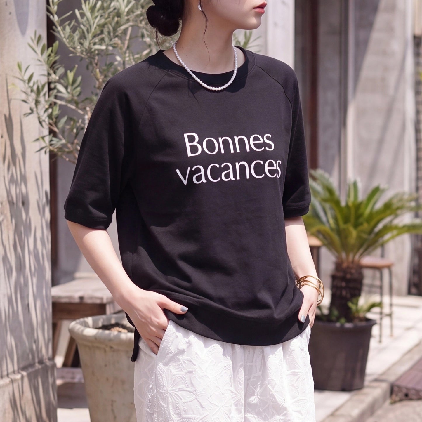 メッシュワイドプルオーバー