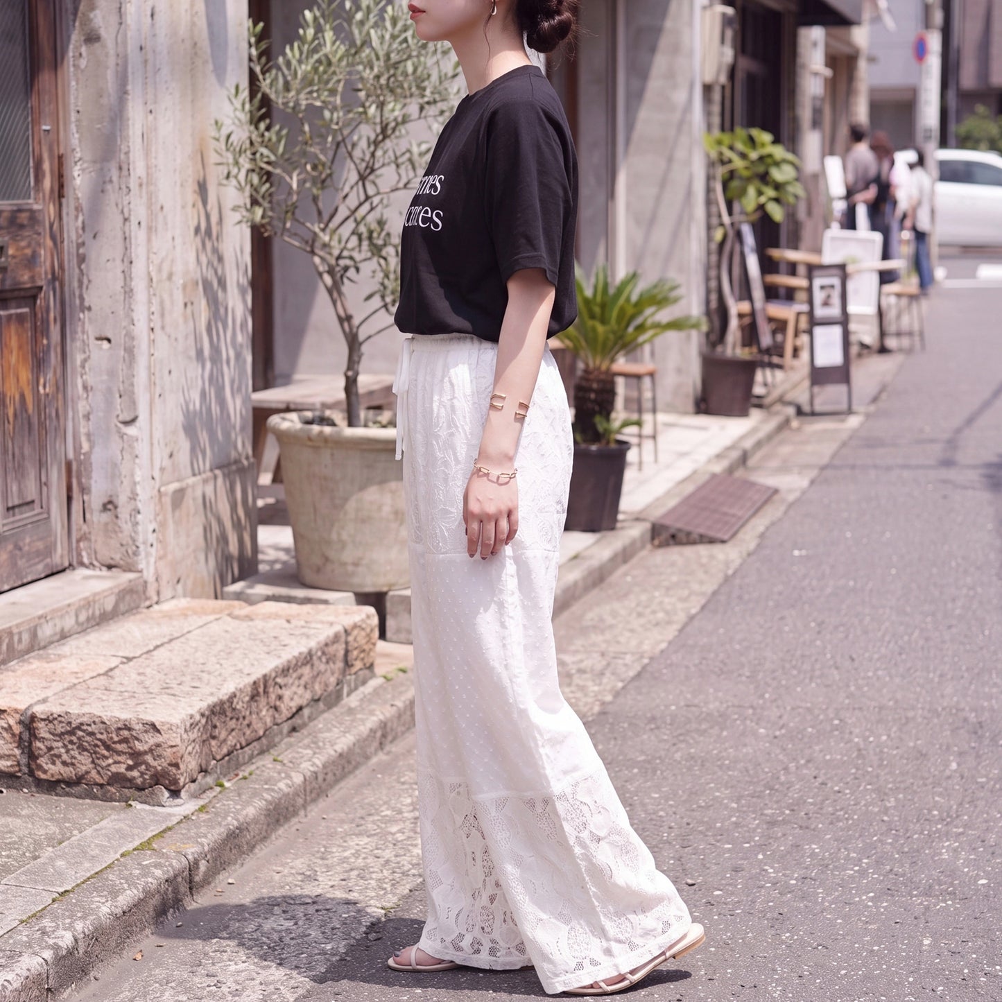 メッシュワイドプルオーバー