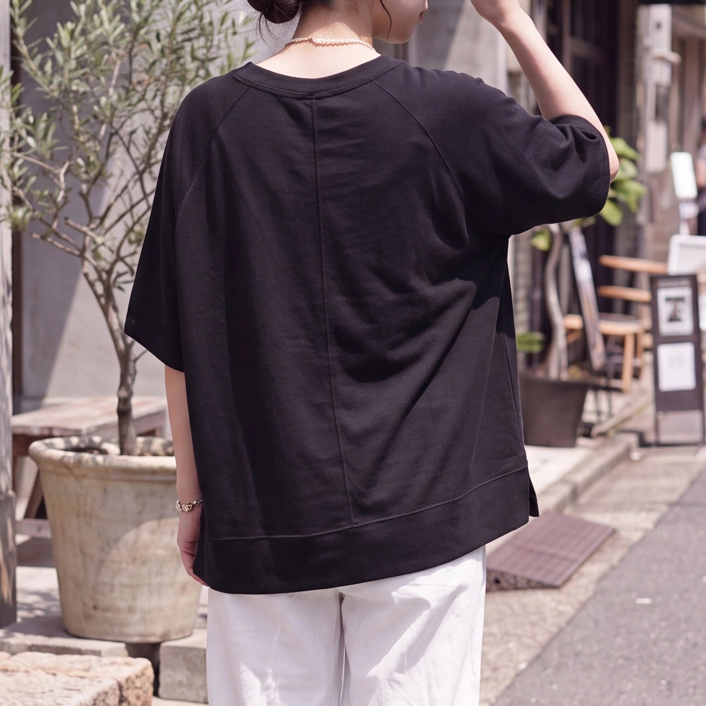 メッシュワイドプルオーバー