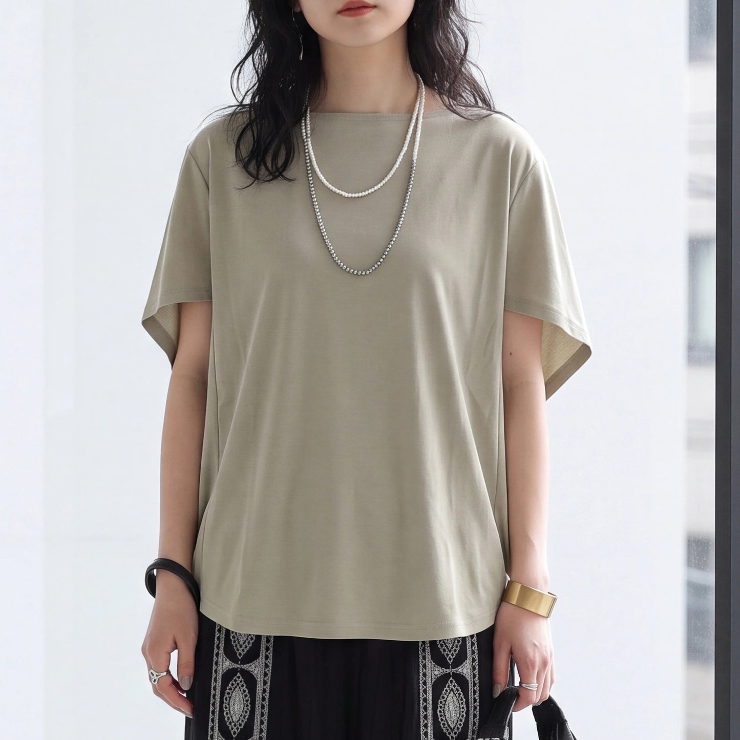 クールタッチドルマン接触冷感Tシャツ