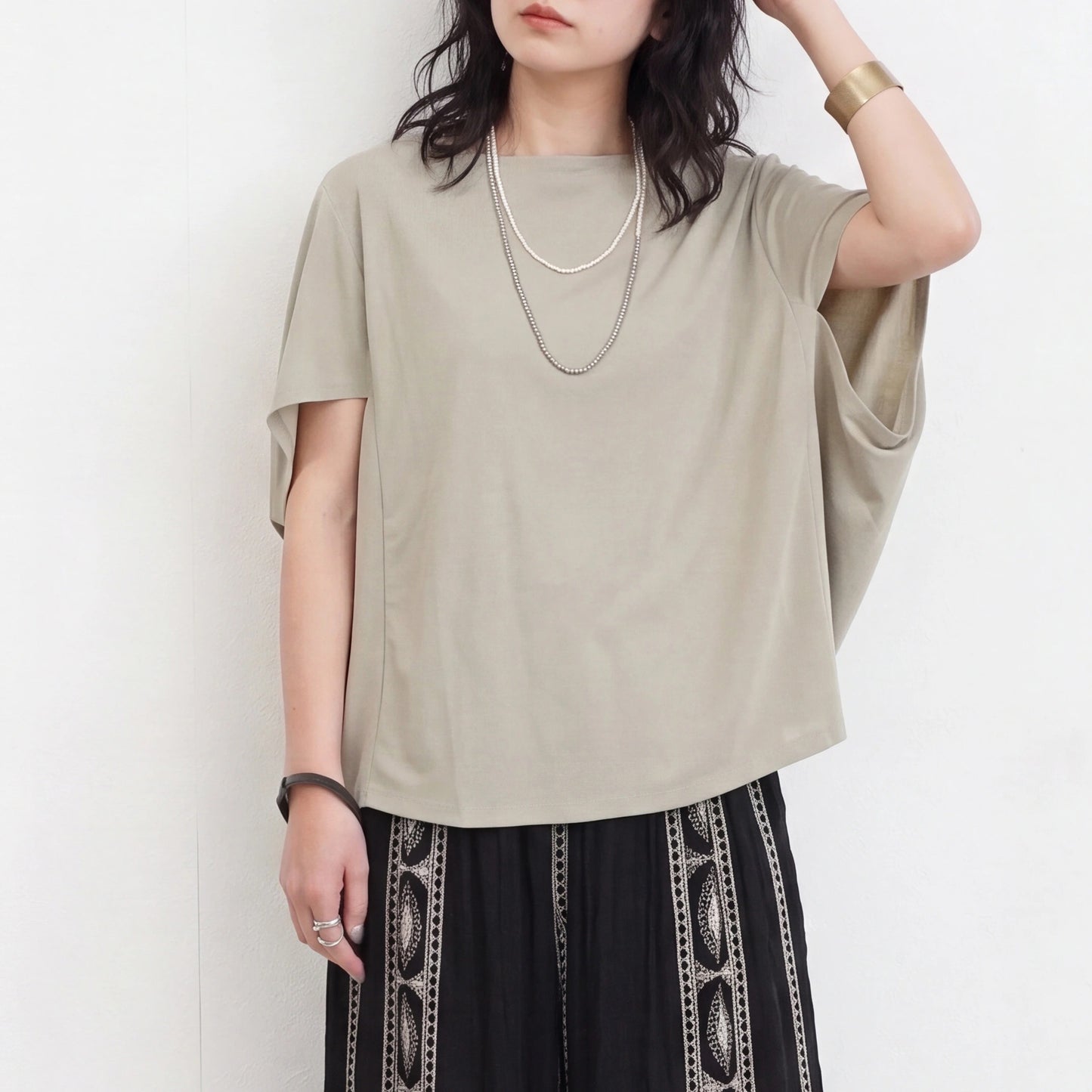 クールタッチドルマン接触冷感Tシャツ