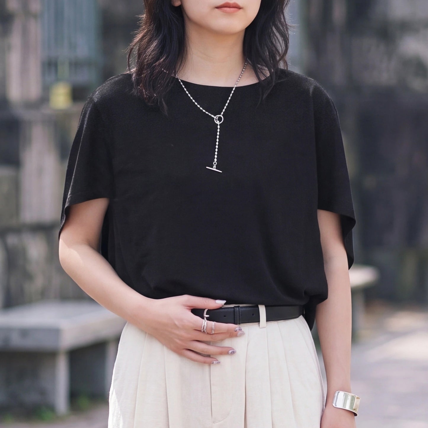 クールタッチドルマン接触冷感Tシャツ