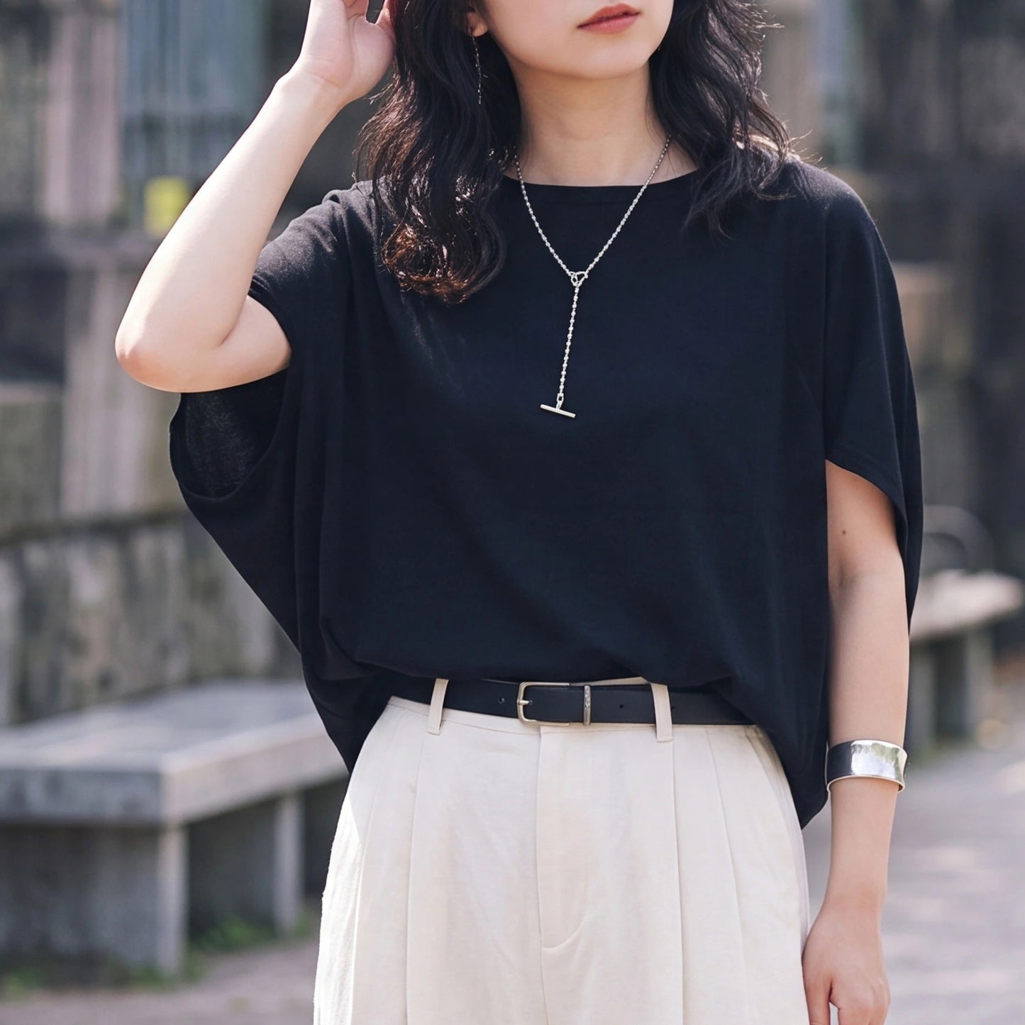 クールタッチドルマン接触冷感Tシャツ