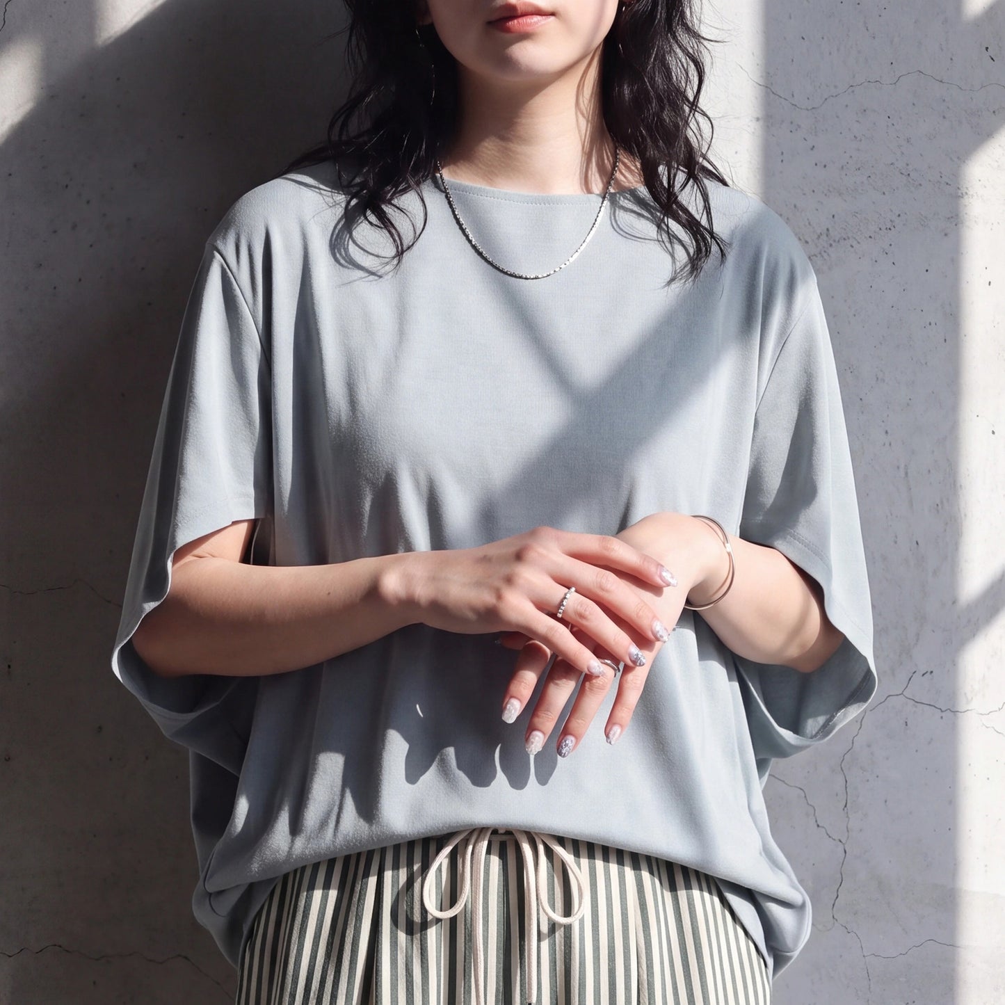 クールタッチドルマン接触冷感Tシャツ