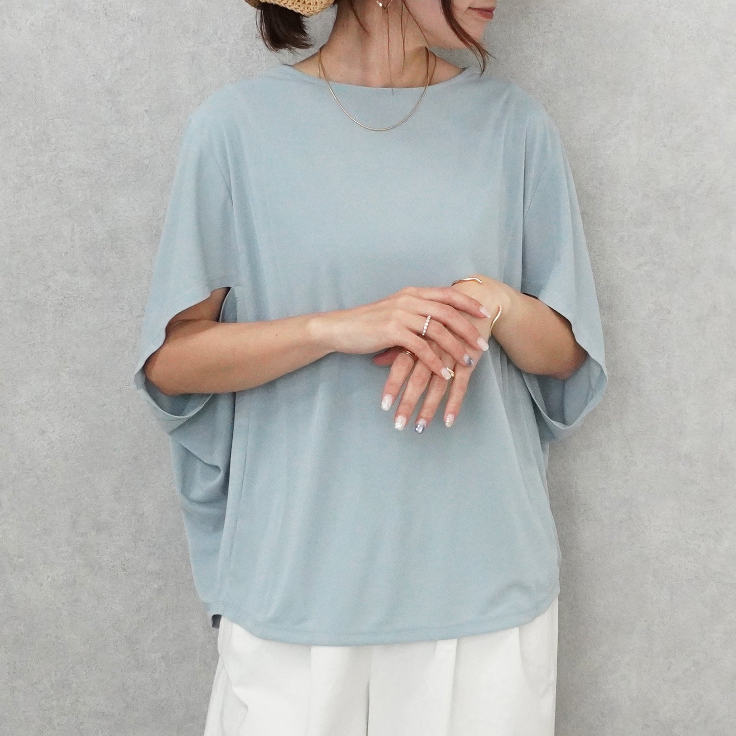 クールタッチドルマン接触冷感Tシャツ