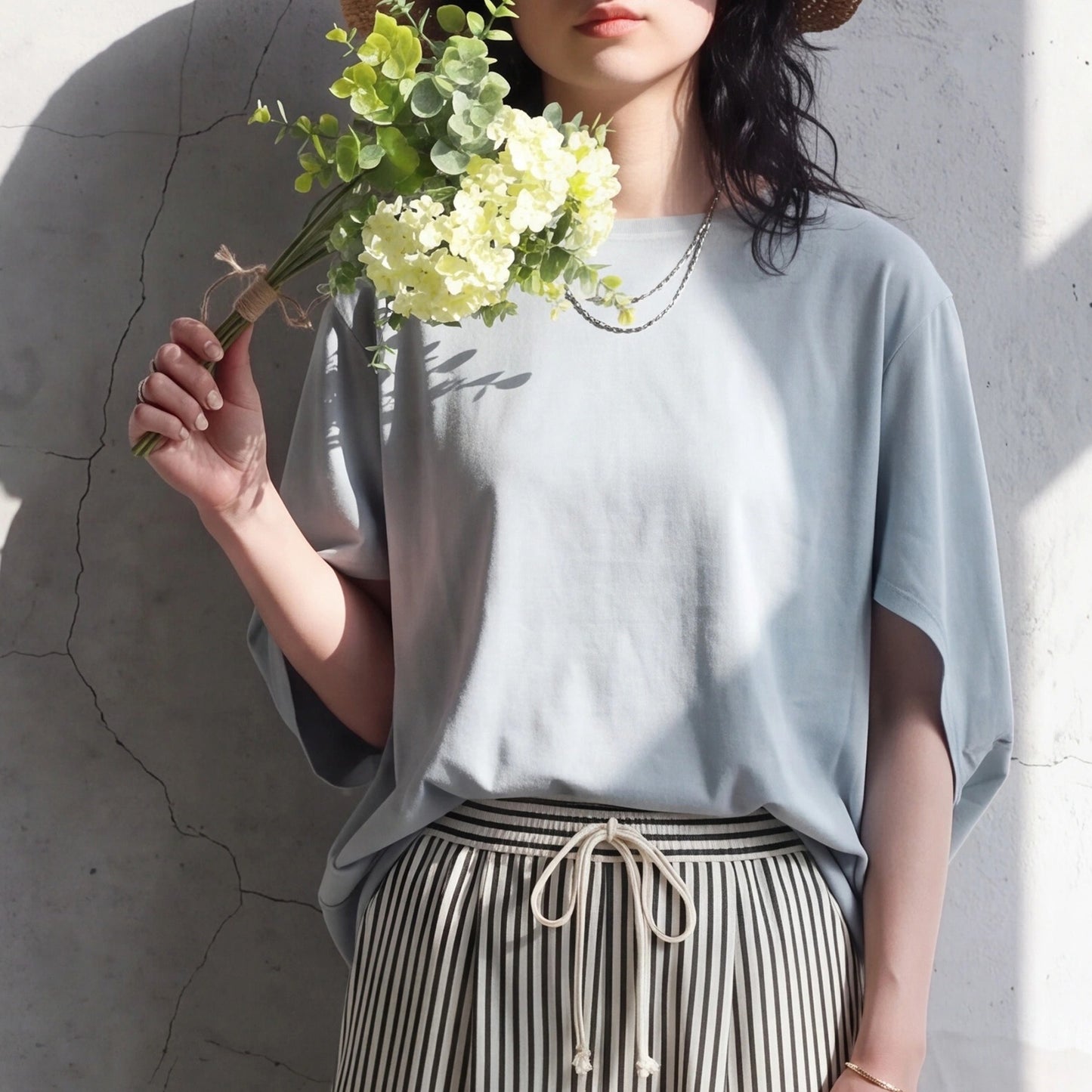 クールタッチドルマン接触冷感Tシャツ