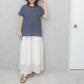 天竺Aライン先染めボーダーTシャツ