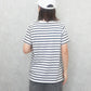 天竺Aライン先染めボーダーTシャツ