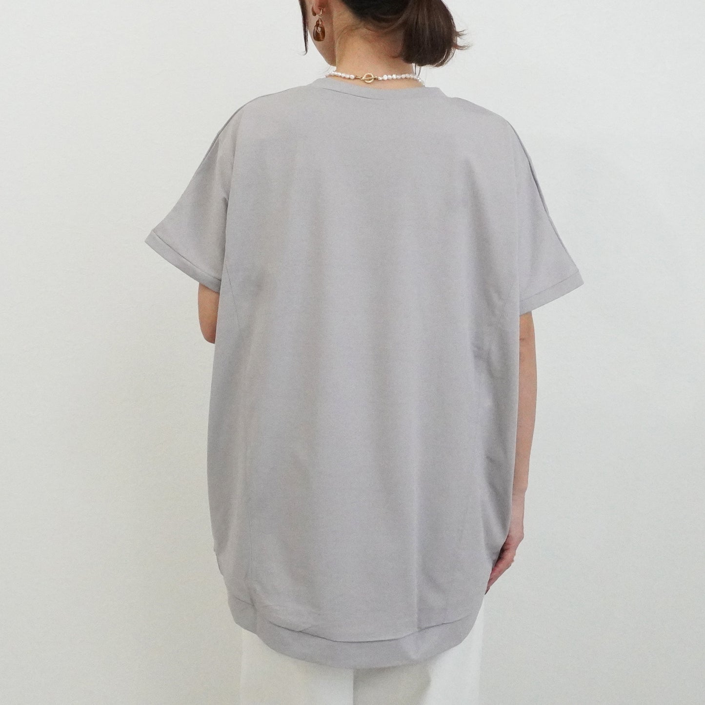 接触冷感ドルマンドライタッチTシャツ
