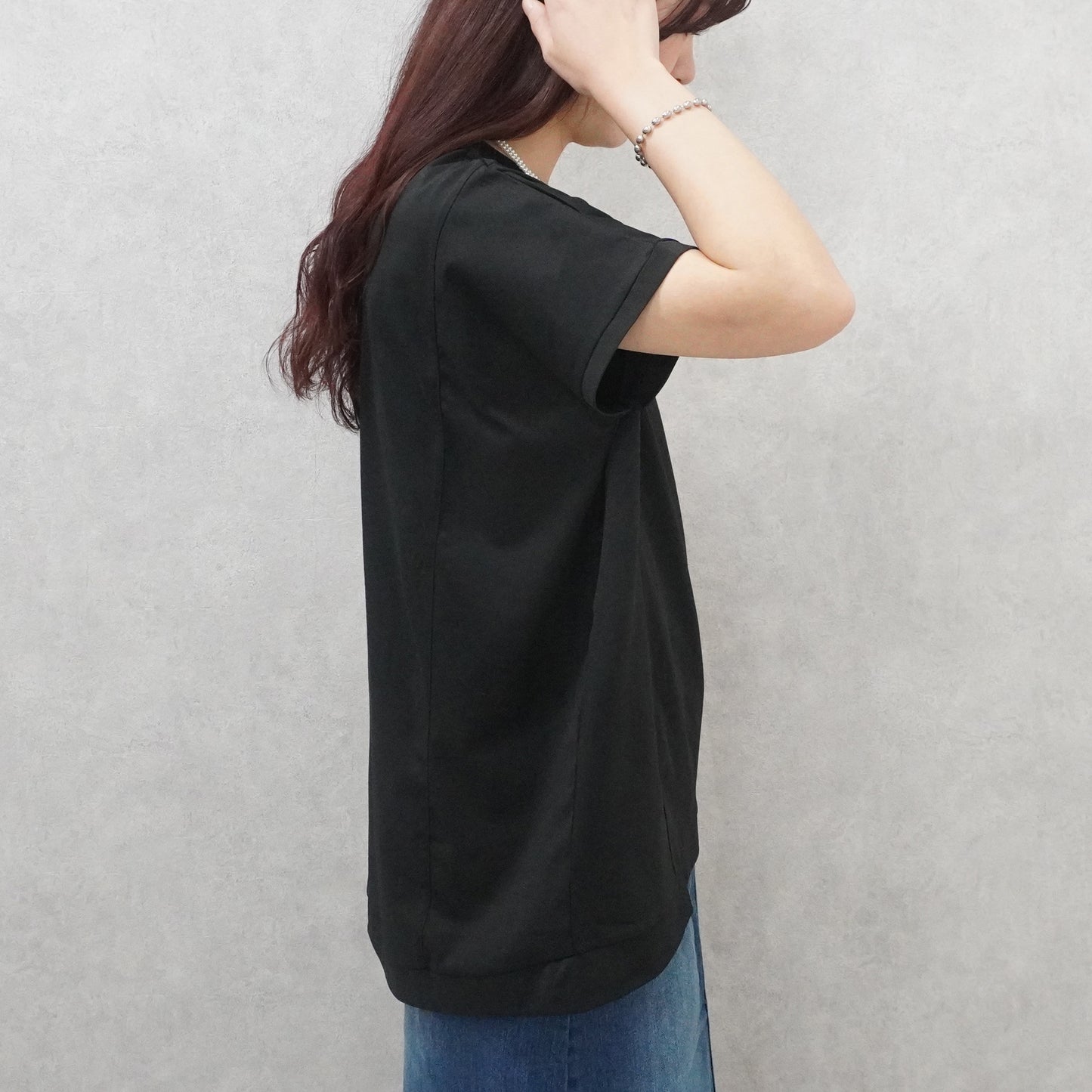 接触冷感ドルマンドライタッチTシャツ